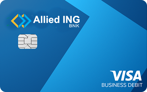 Webster International Business Debit Card